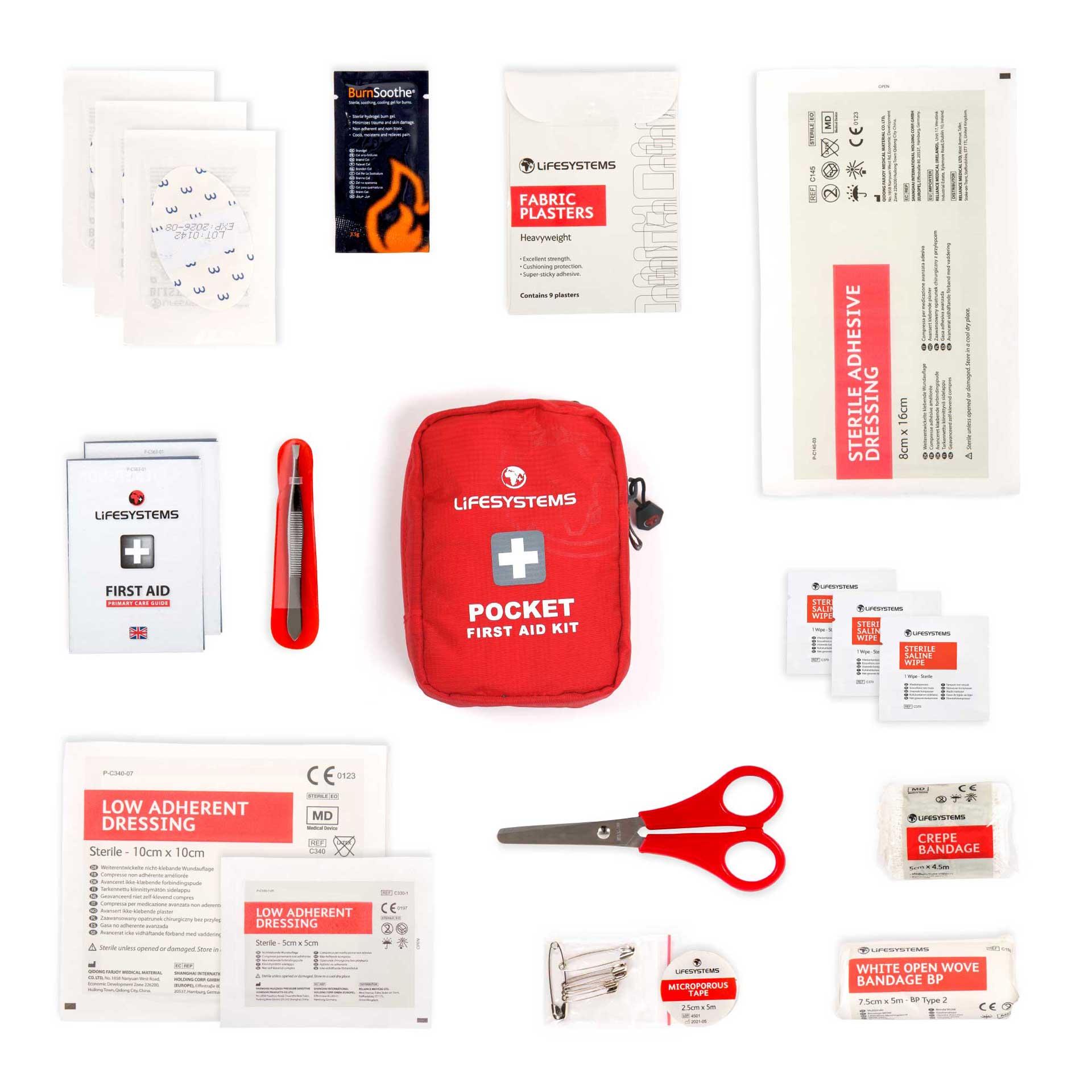Pocket First Aid Kit (UK Kit)