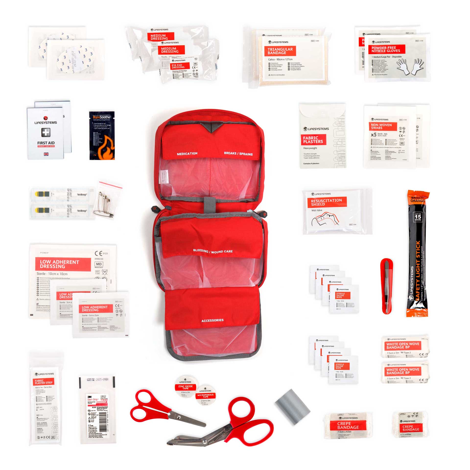 Mountain First Aid Kit - variant[Red]
