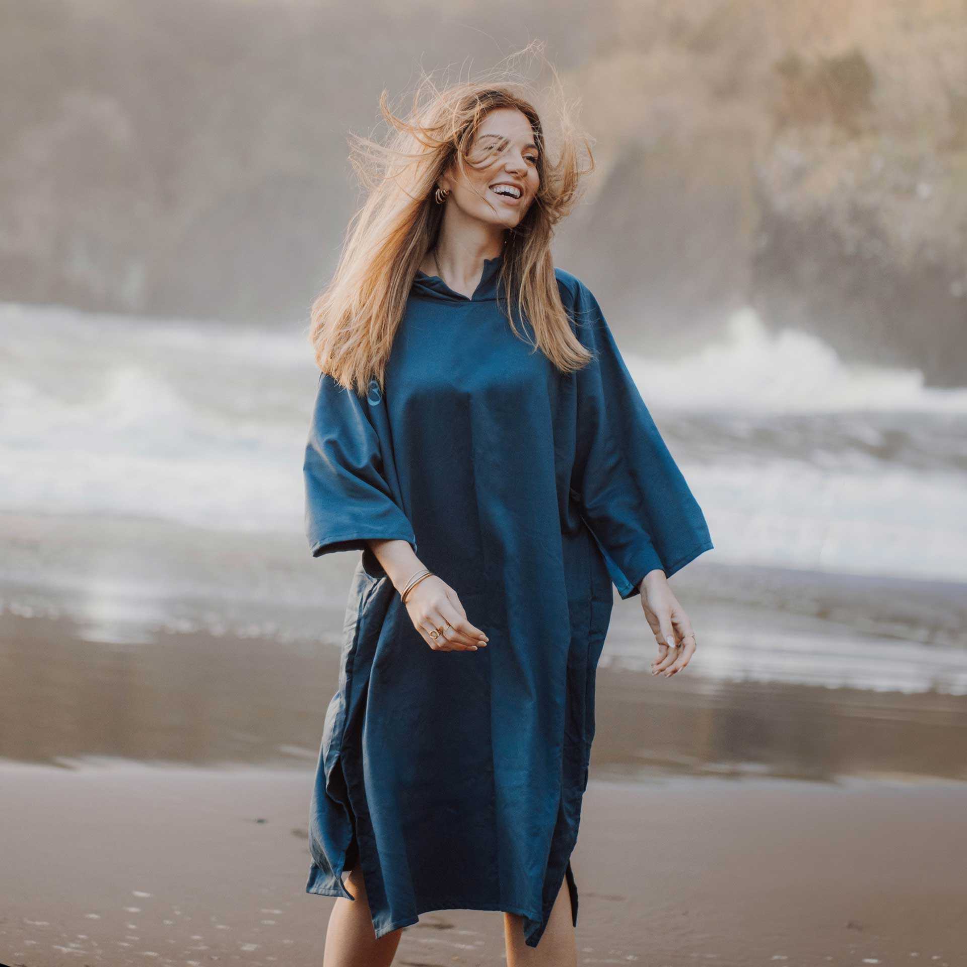 Lightweight Changing Robe - variant[Navy]