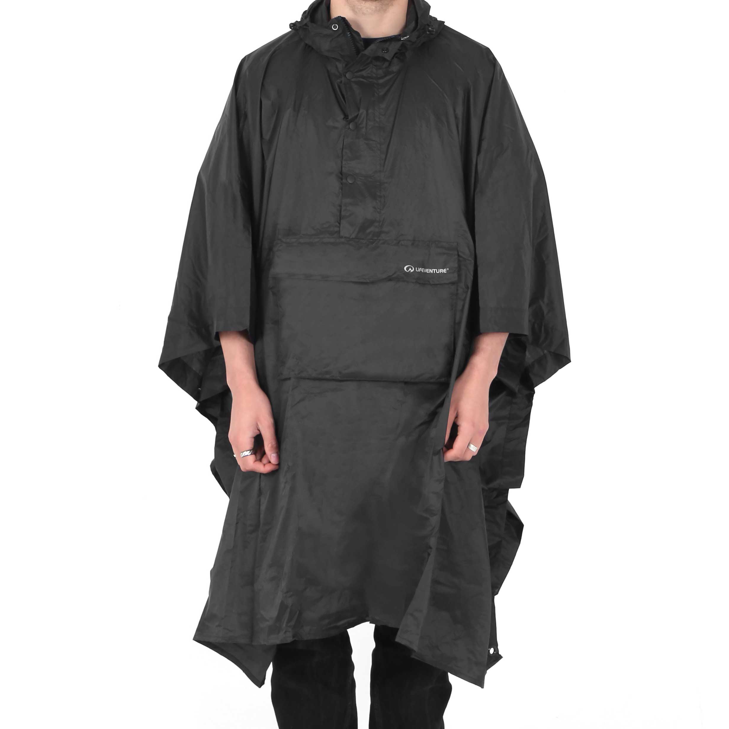 Waterproof Poncho - variant[Black]