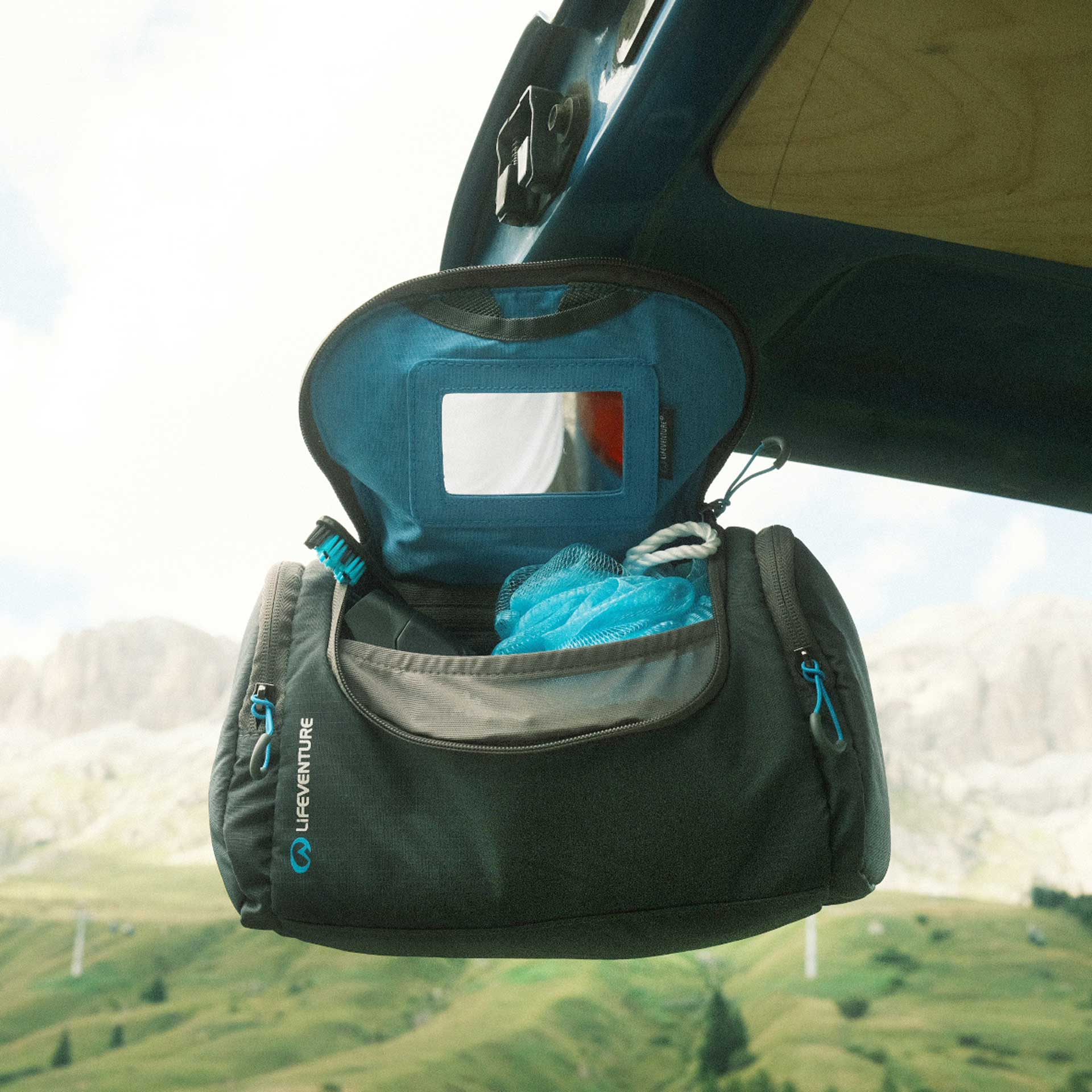 Hanging Wash Bag - variant[Grey]