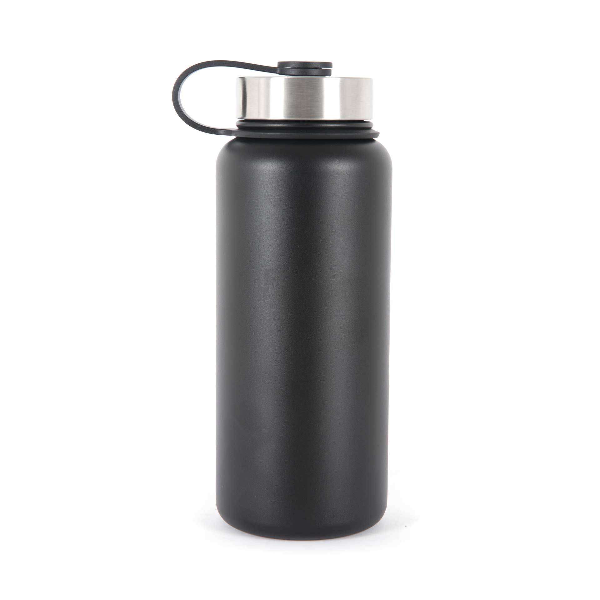 Stainless Steel Flask 1000ml - variant[Matt Black]