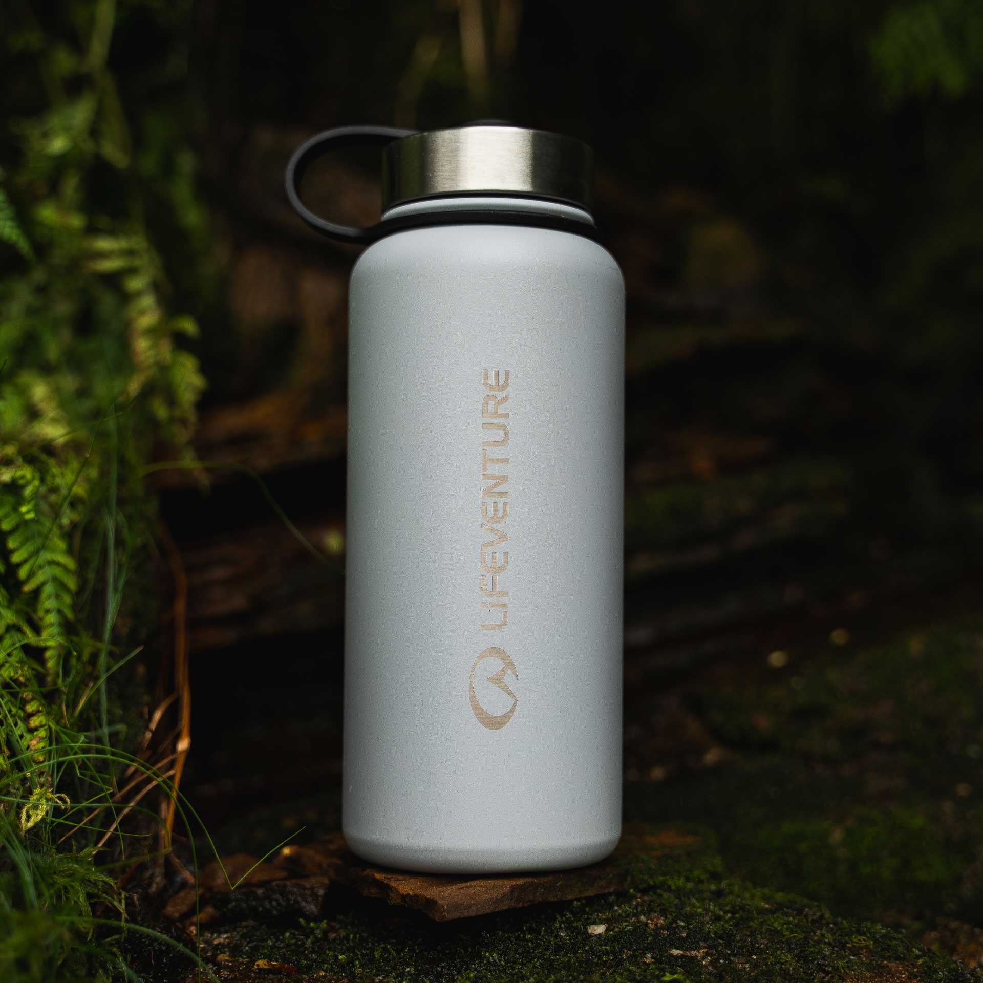 Stainless Steel Flask 1000ml - variant[Matt Light Grey]