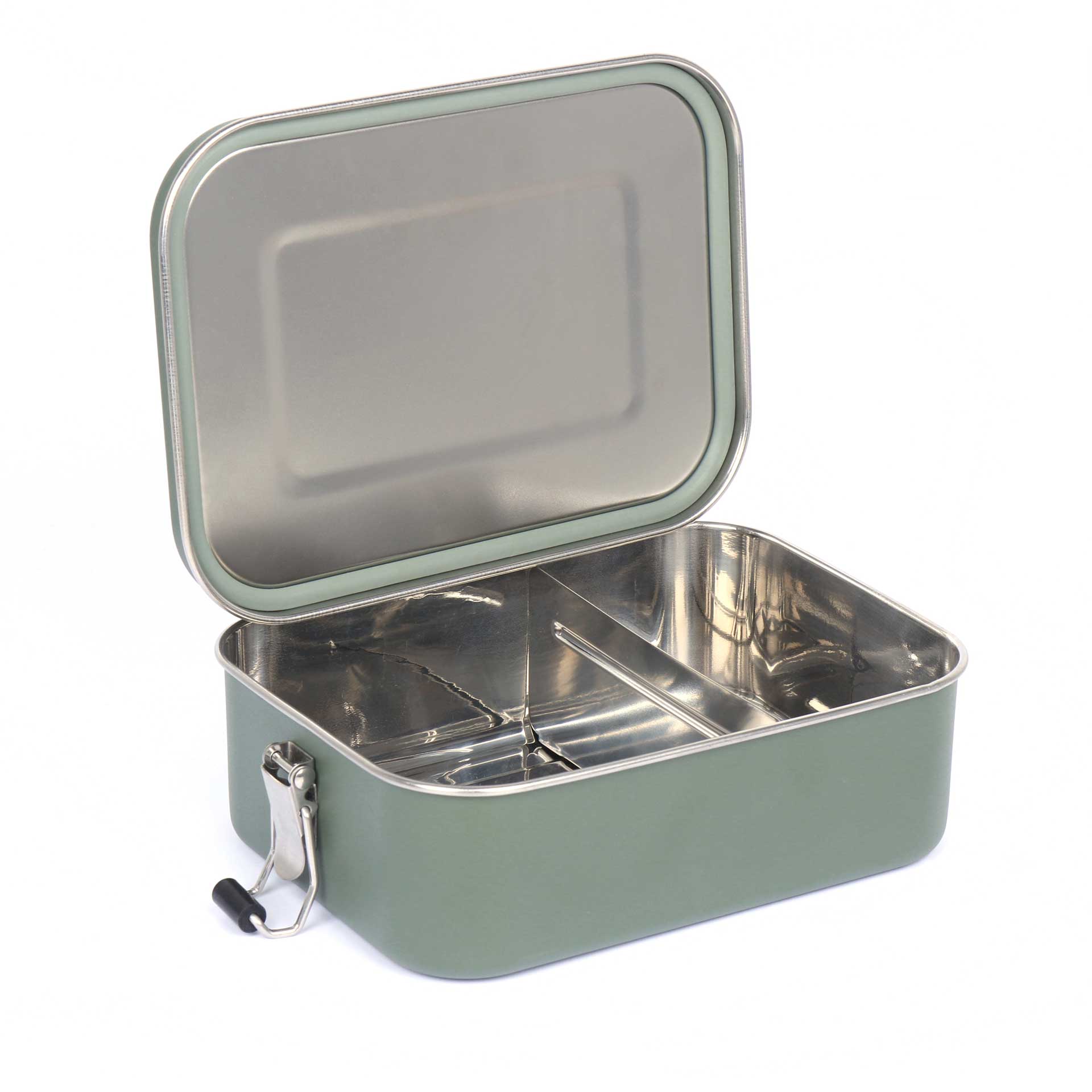 Stainless Steel Lunch Box - variant[Khaki]