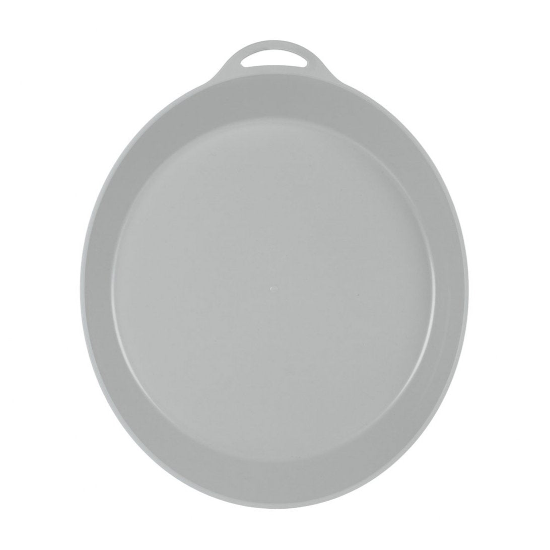 Ellipse Plastic Camping Plates - variant[Light Grey]