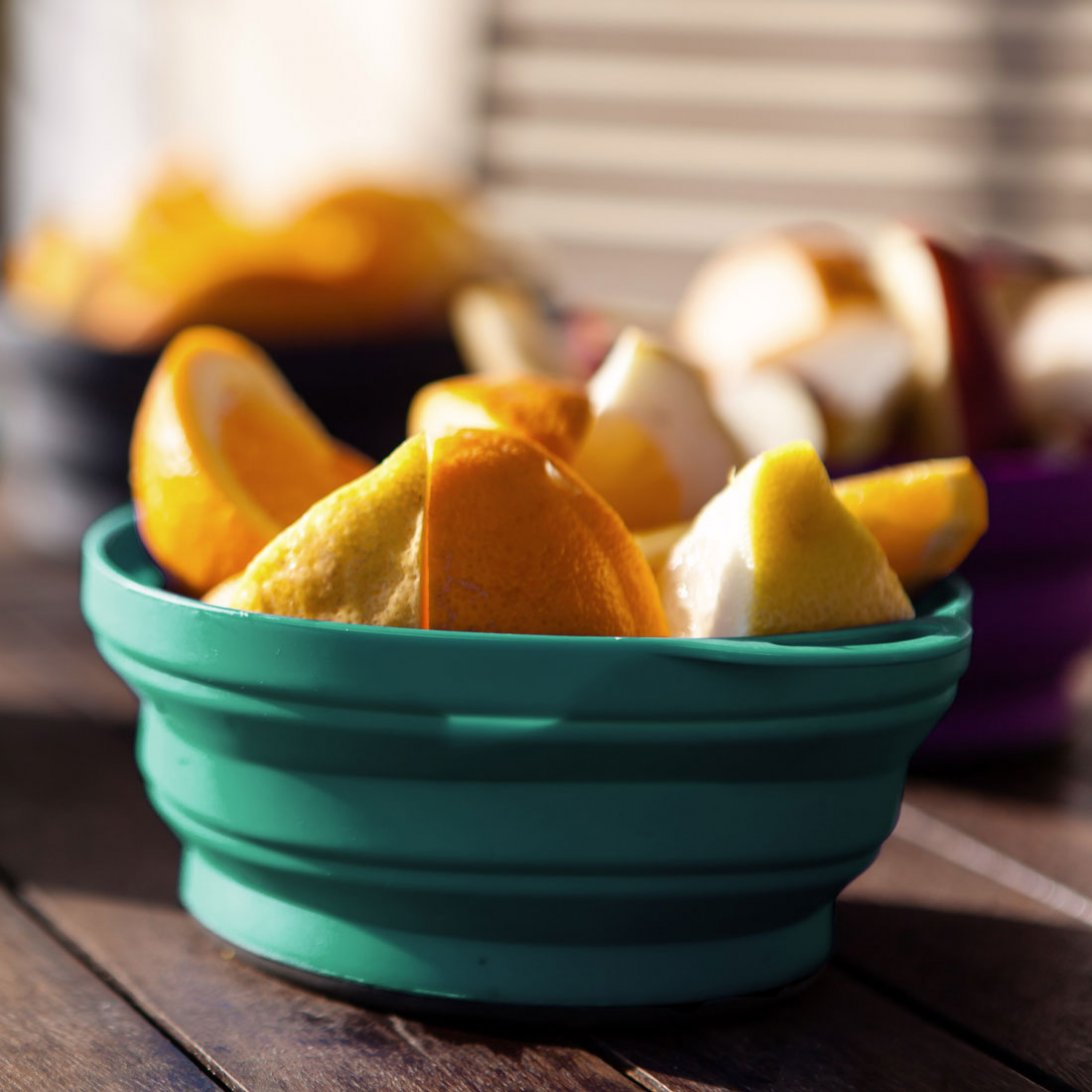 Ellipse Collapsible Bowls - variant[Teal]