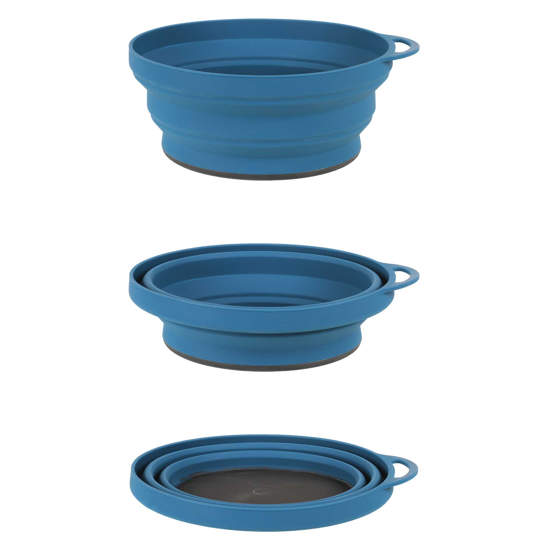 Ellipse Collapsible Bowls - variant[Navy]