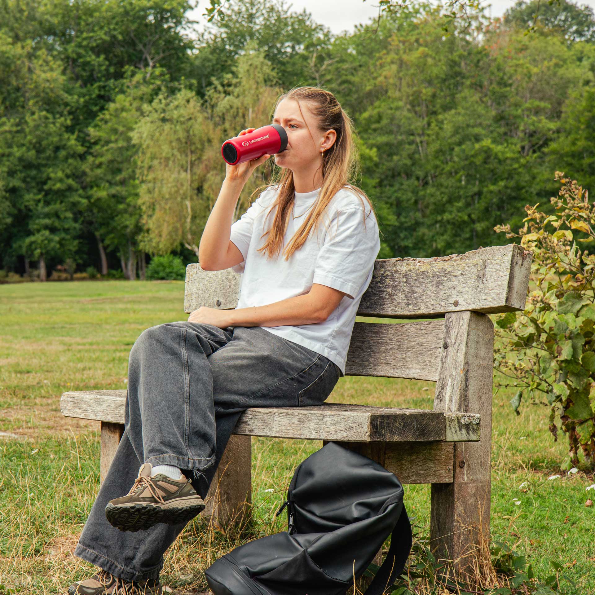 One-Touch Thermal Mug - variant[Red]