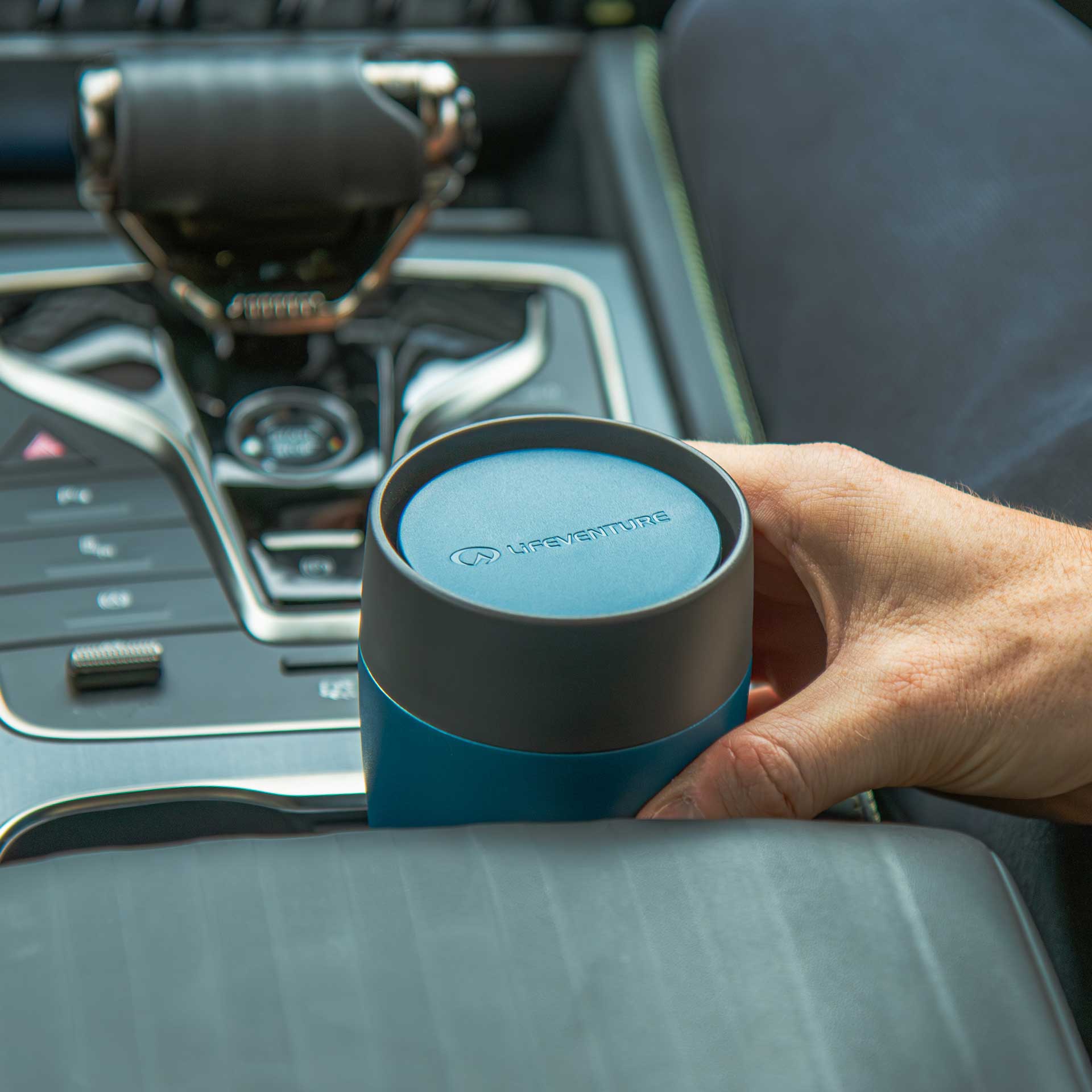 One-Touch Thermal Mug - variant[Cobalt]