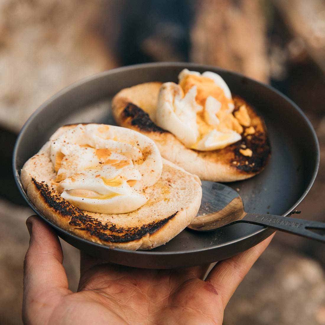 Titanium Camping Plate